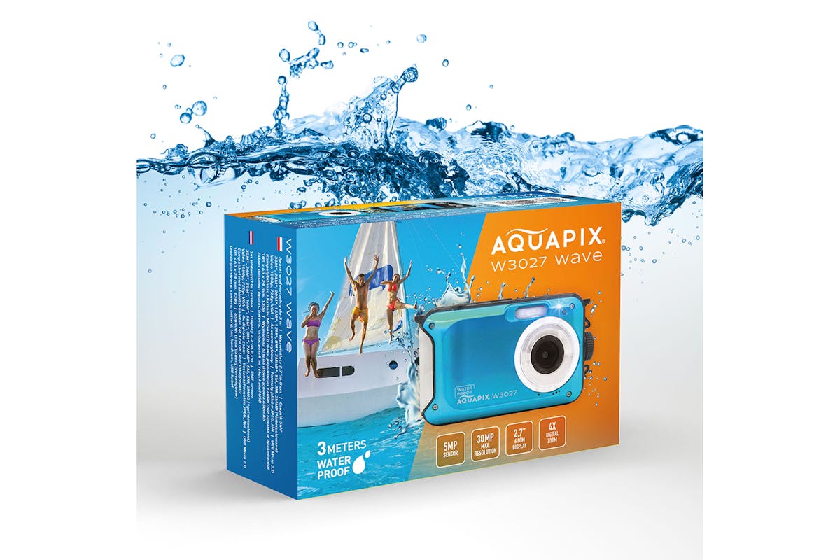 Easypix Aquapix W3027 Wave Camera | Ice Blue-4