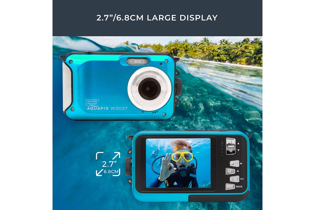 Easypix Aquapix W3027 Wave Camera | Ice Blue-5