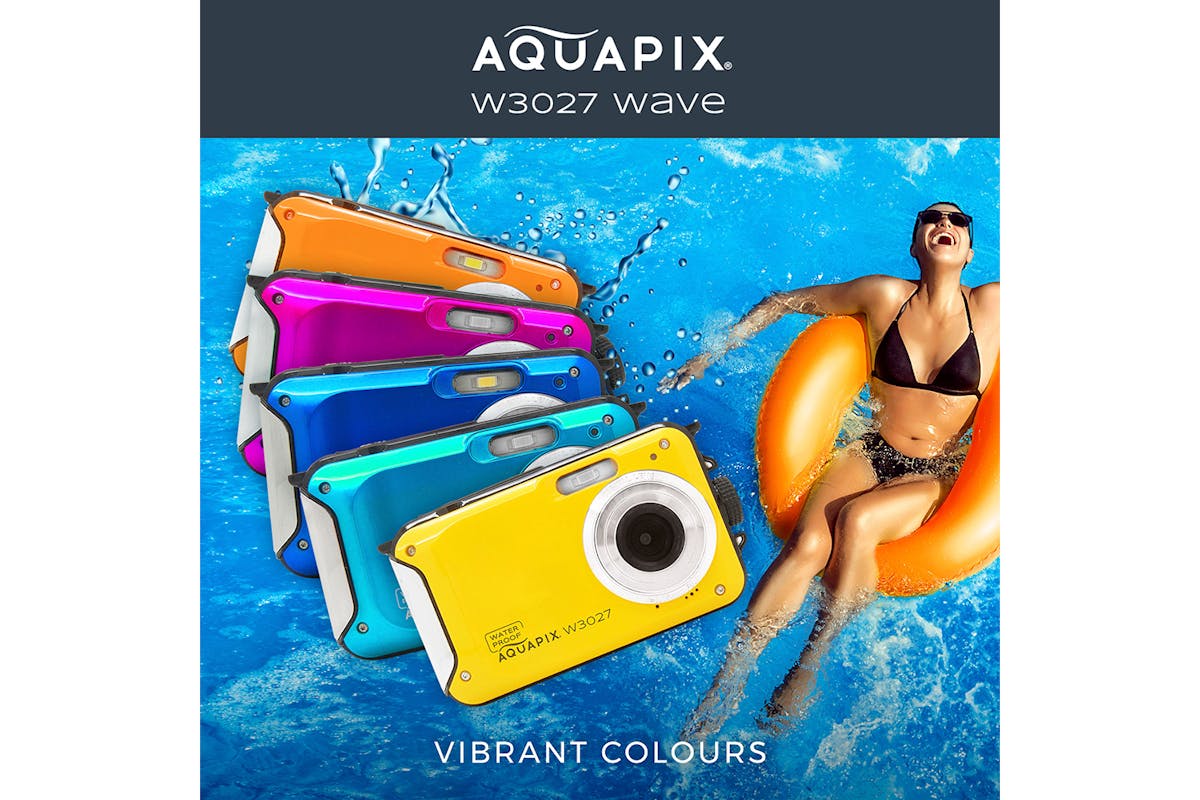 Easypix Aquapix W3027 Wave Camera | Ice Blue-6