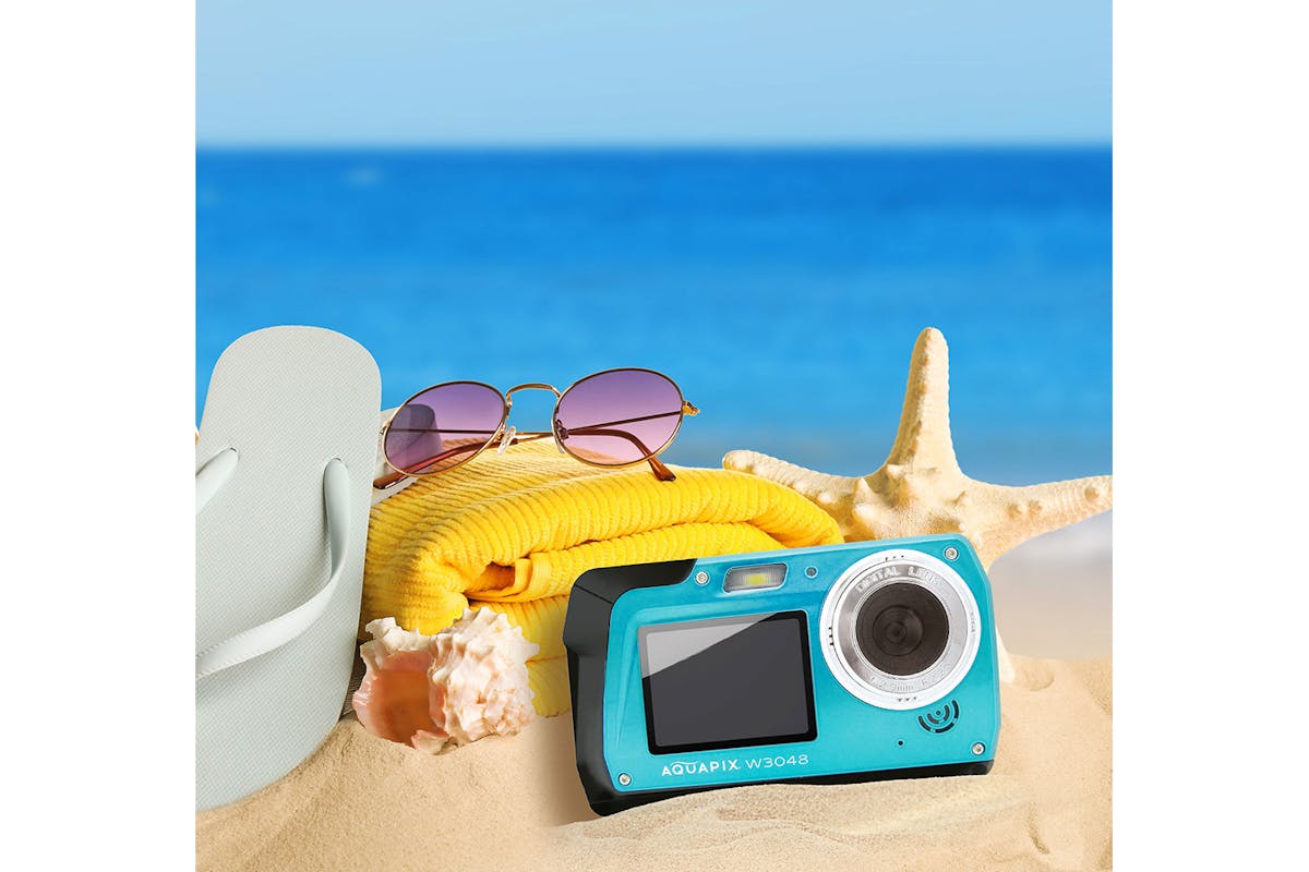 Easypix Aquapix W3048 Edge Camera | Ice Blue-8