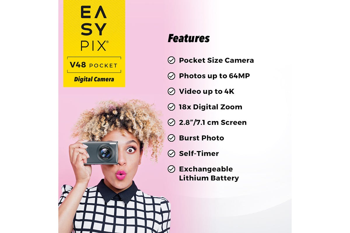 Easypix V48 Pocket Camera-7