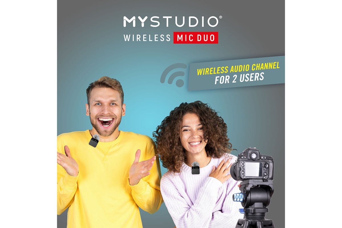 Easypix MyStudio Wireless Mic Duo-8