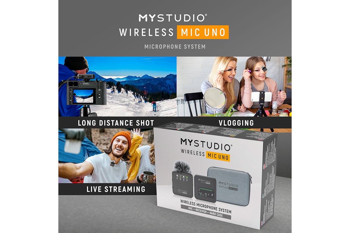 Easypix MyStudio Wireless Mic Uno-7