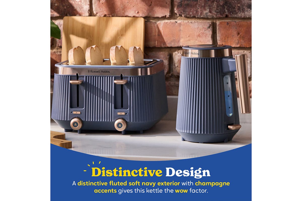 Russell Hobbs Bronte Kettle | 26752 | Navy Blue-2