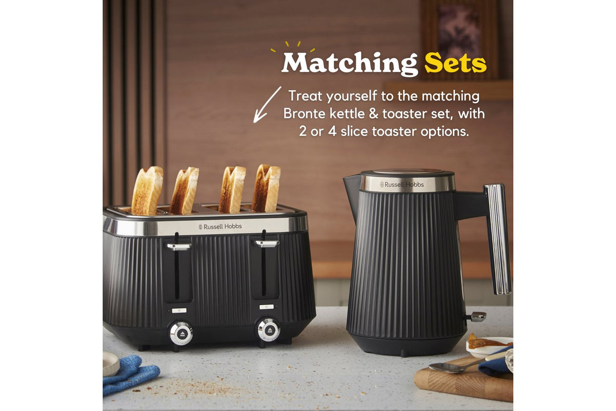Russell Hobbs Bronte 4 Slice Toaster | 26770 | Black-2