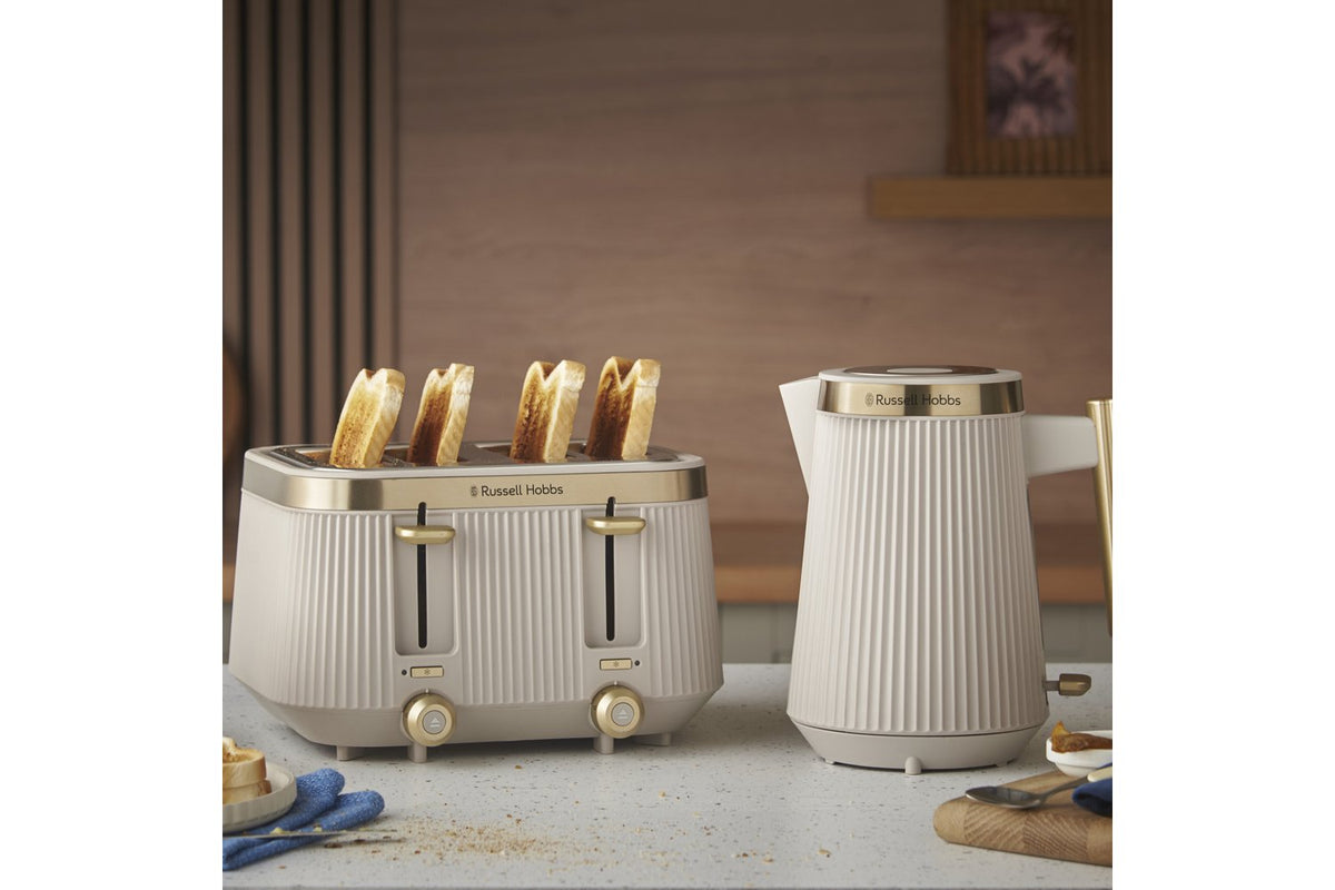 Russell Hobbs Bronte 4 Slice Toaster | 26771 | Stone-2