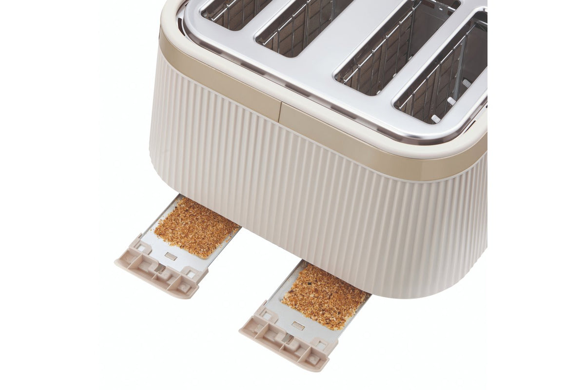 Russell Hobbs Bronte 4 Slice Toaster | 26771 | Stone-4