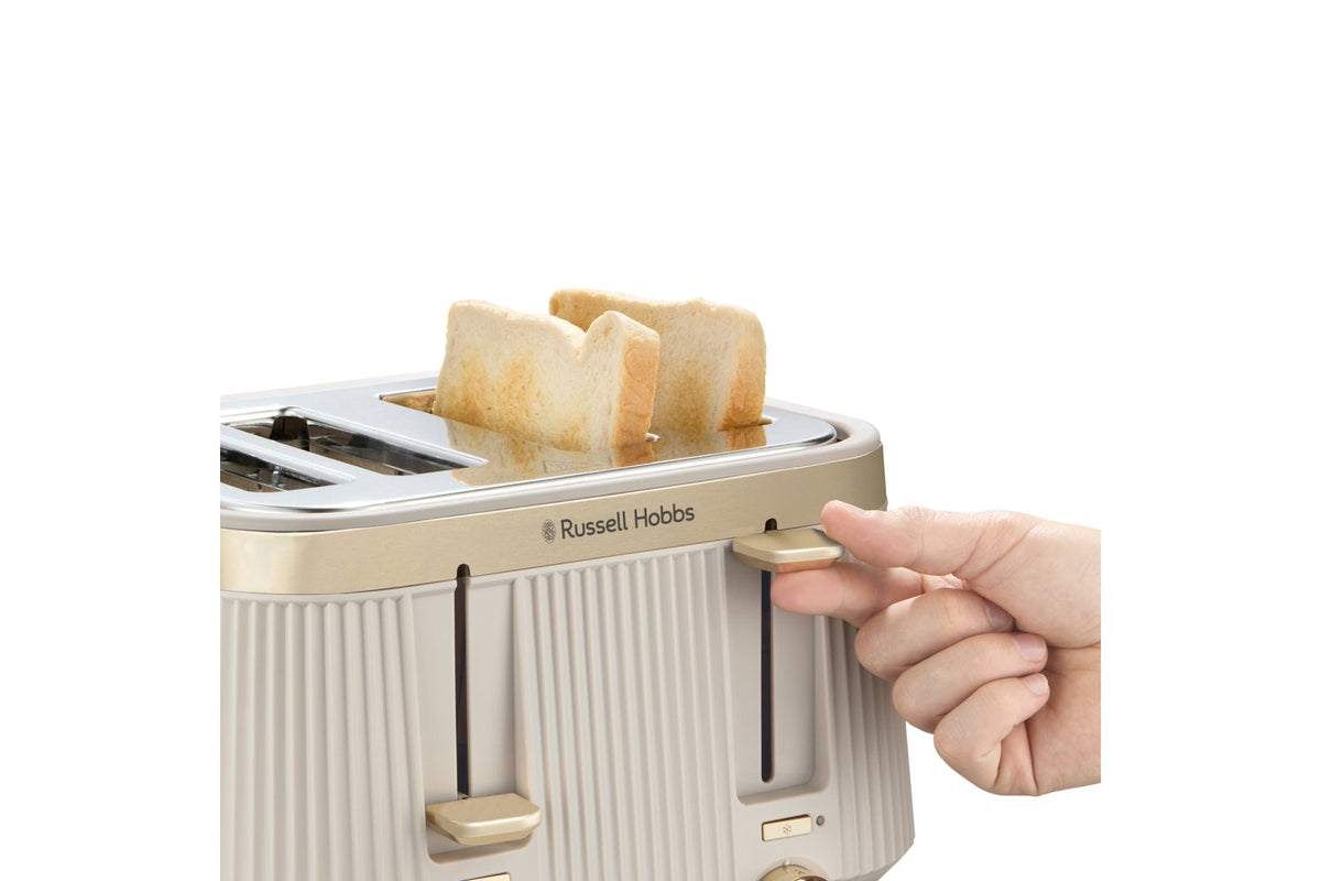 Russell Hobbs Bronte 4 Slice Toaster | 26771 | Stone-5