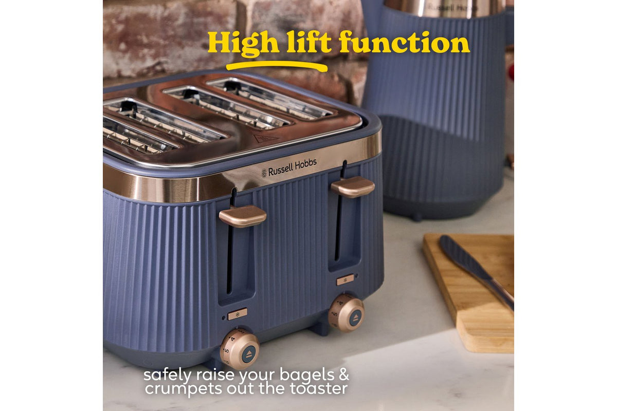 Russell Hobbs Bronte 4 Slice Toaster | 26772 | Navy Blue-3