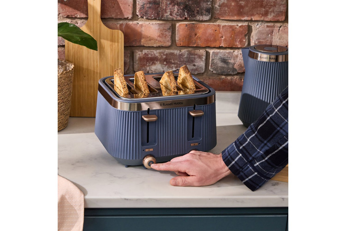 Russell Hobbs Bronte 4 Slice Toaster | 26772 | Navy Blue-4