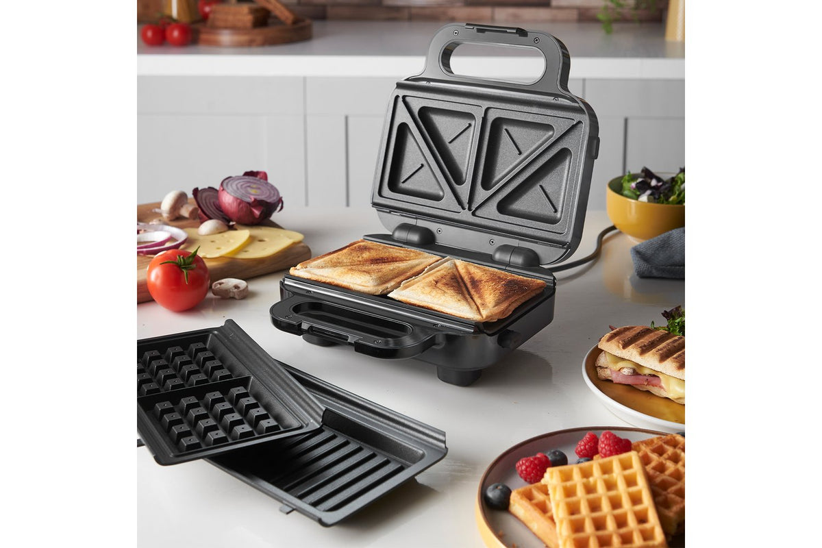 Russell Hobbs Creations 3-in-1 Sandwich Maker | 26810 | Black-2