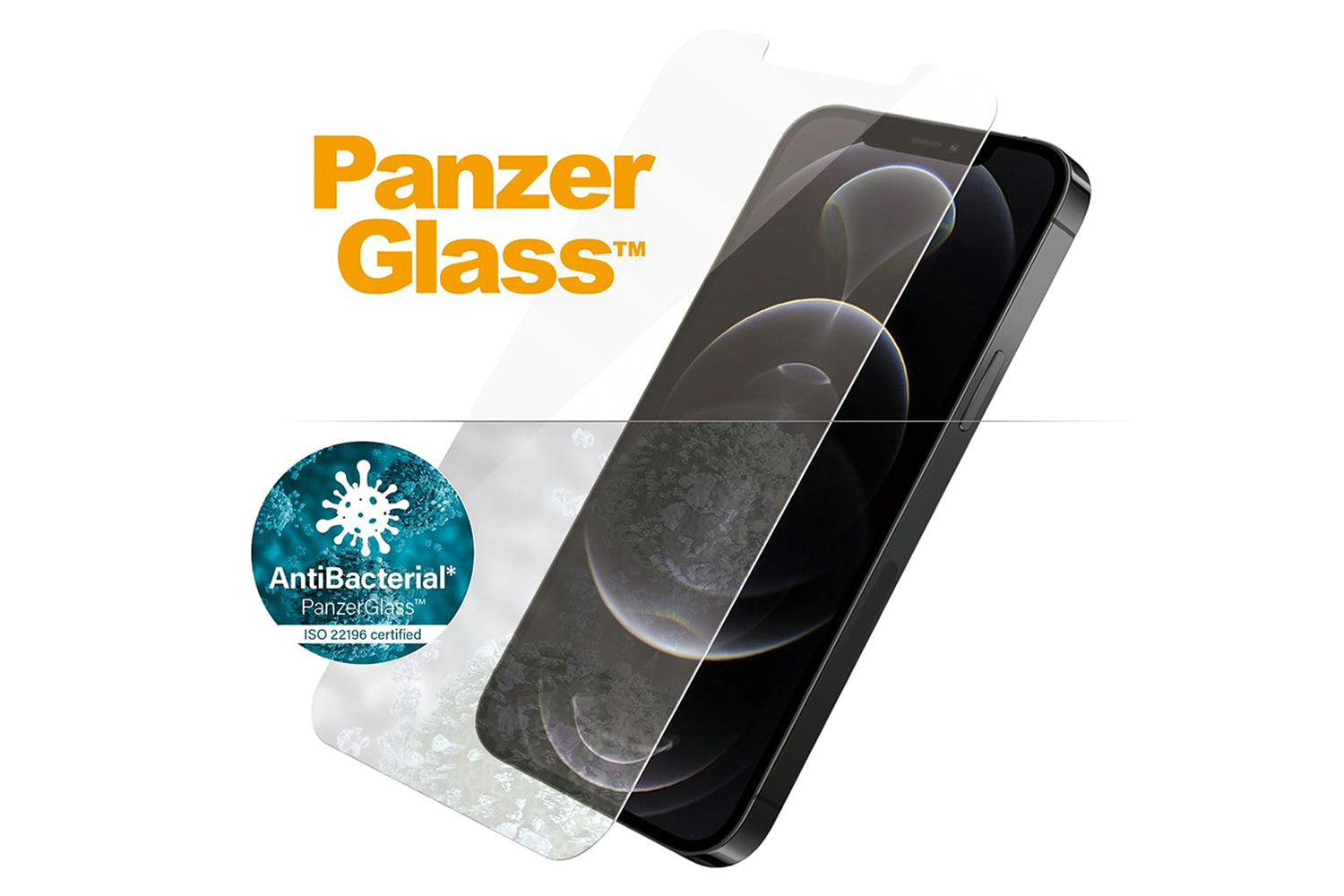 PanzerGlass iPhone 12/12 Pro Screen Protector | Black-3