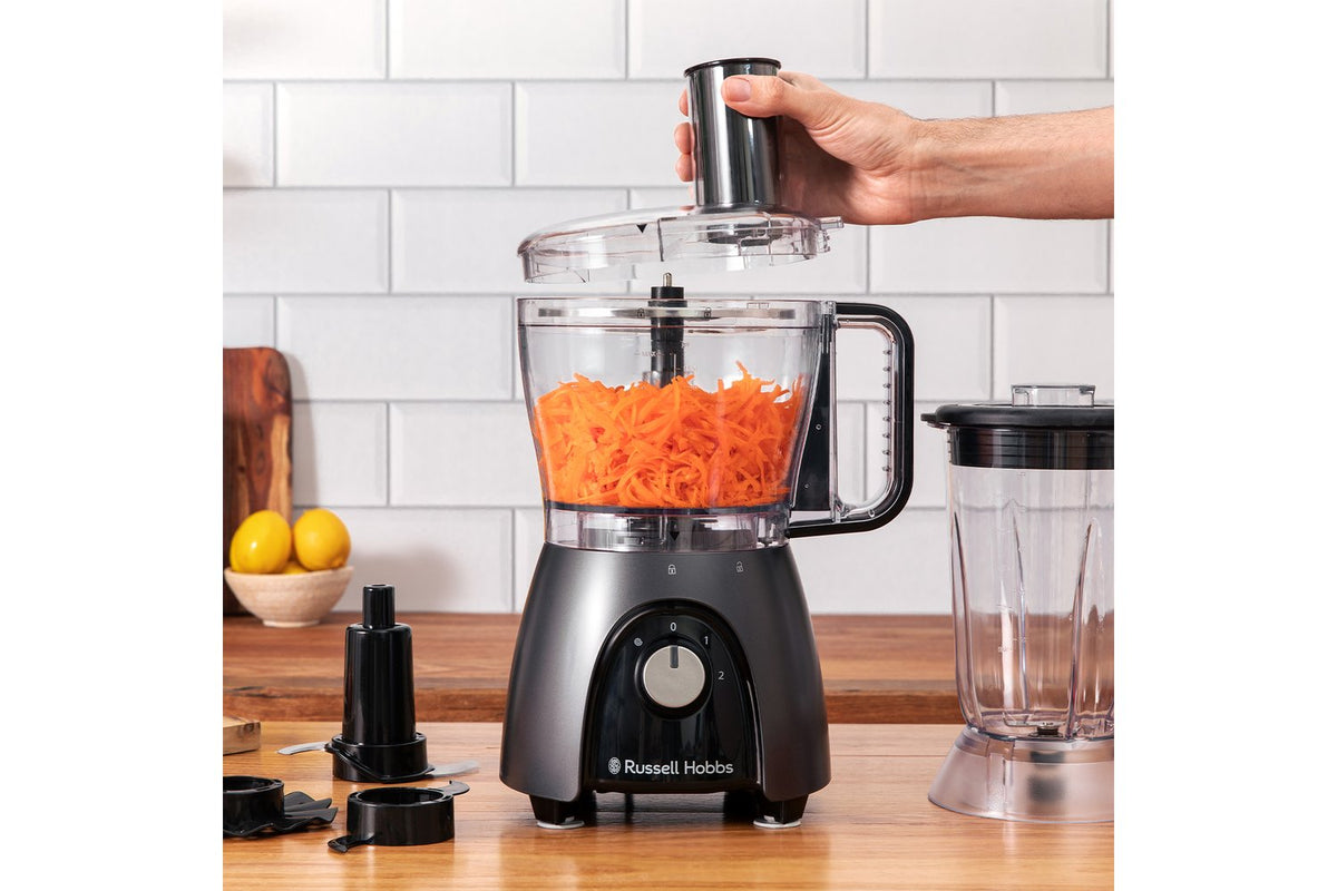 Russell Hobbs Desire Food Processor | 27111 | Matte Charcoal-2