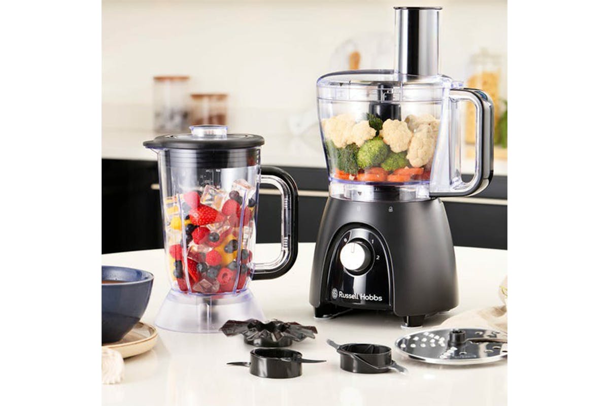 Russell Hobbs Desire Food Processor | 27111 | Matte Charcoal-2