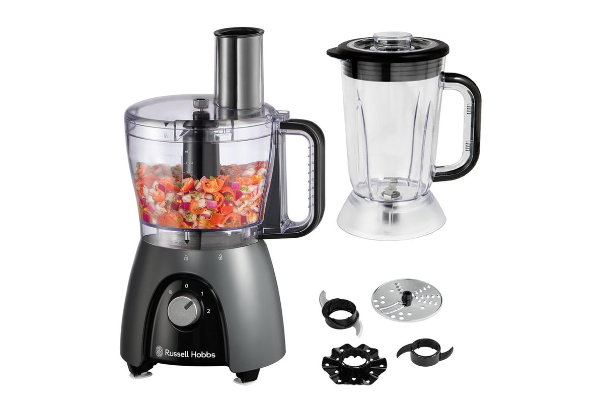 Russell Hobbs Desire Food Processor | 27111 | Matte Charcoal-3