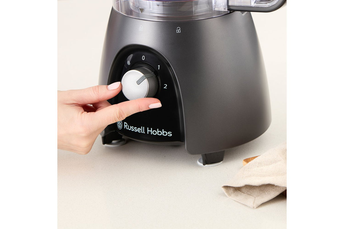 Russell Hobbs Desire Food Processor | 27111 | Matte Charcoal-5
