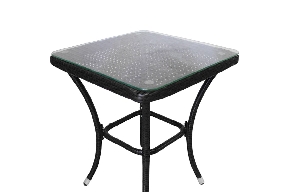 Monstershop Rattan Garden Furniture Set | Black-10