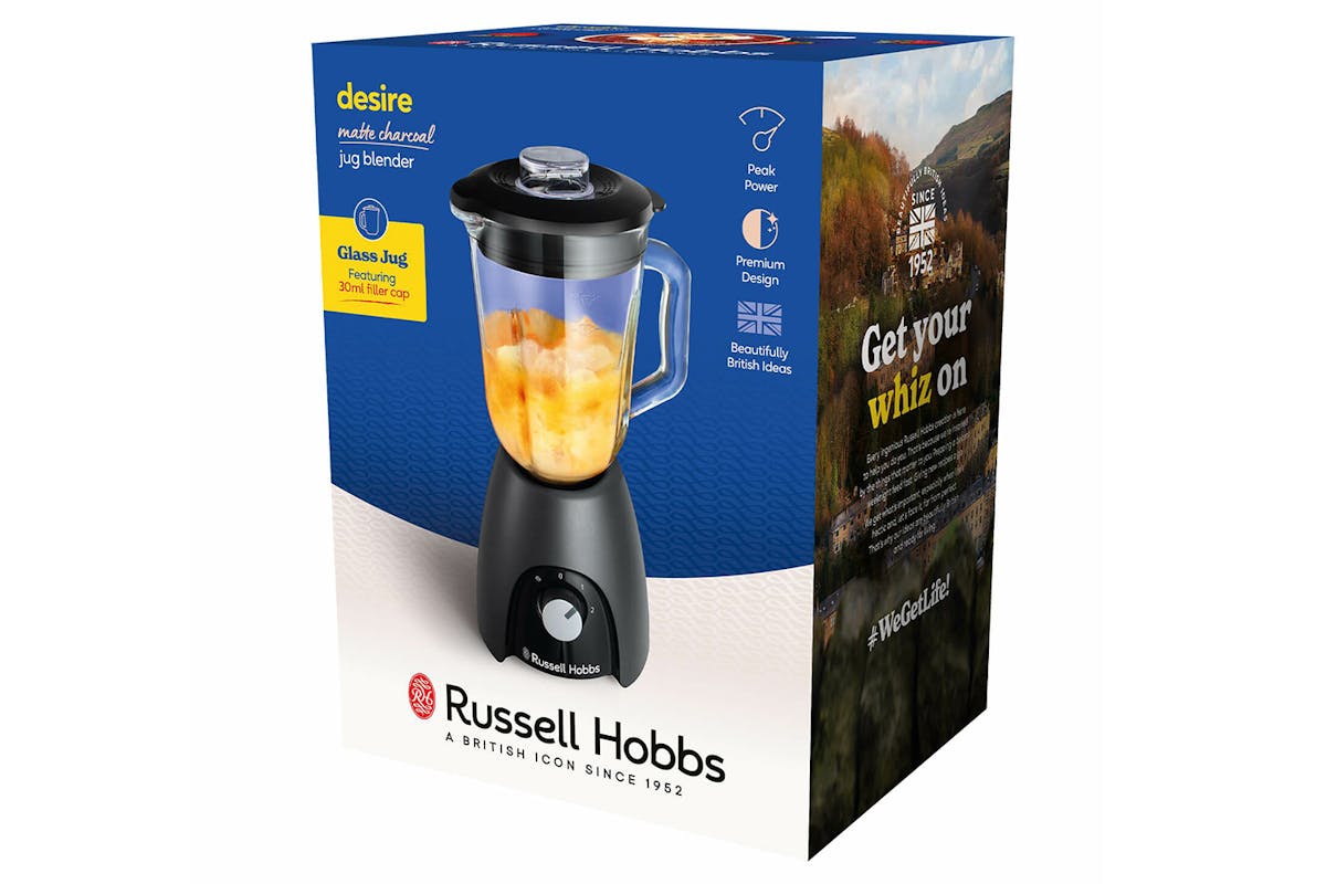 Russell Hobbs Desire Jug Blender | 27121 | Charcoal-6