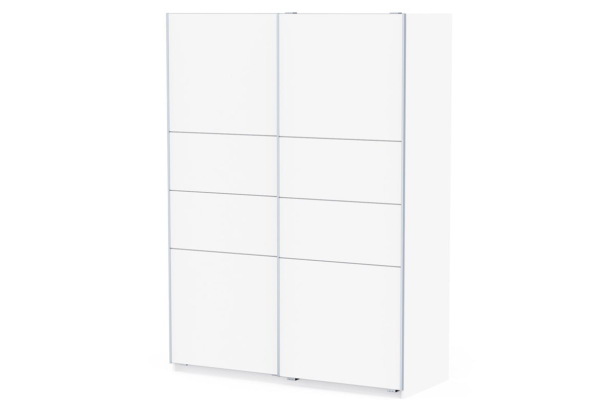 Blokty Sliding Door Wardrobe | 2 Doors | White | 1.5m-4
