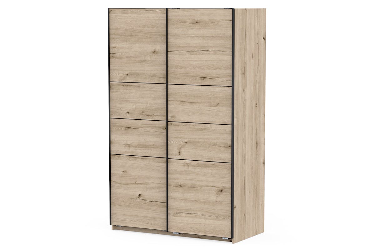 Blokty Sliding Door Wardrobe | 2 Doors | Oak Effect | 1.2m-4