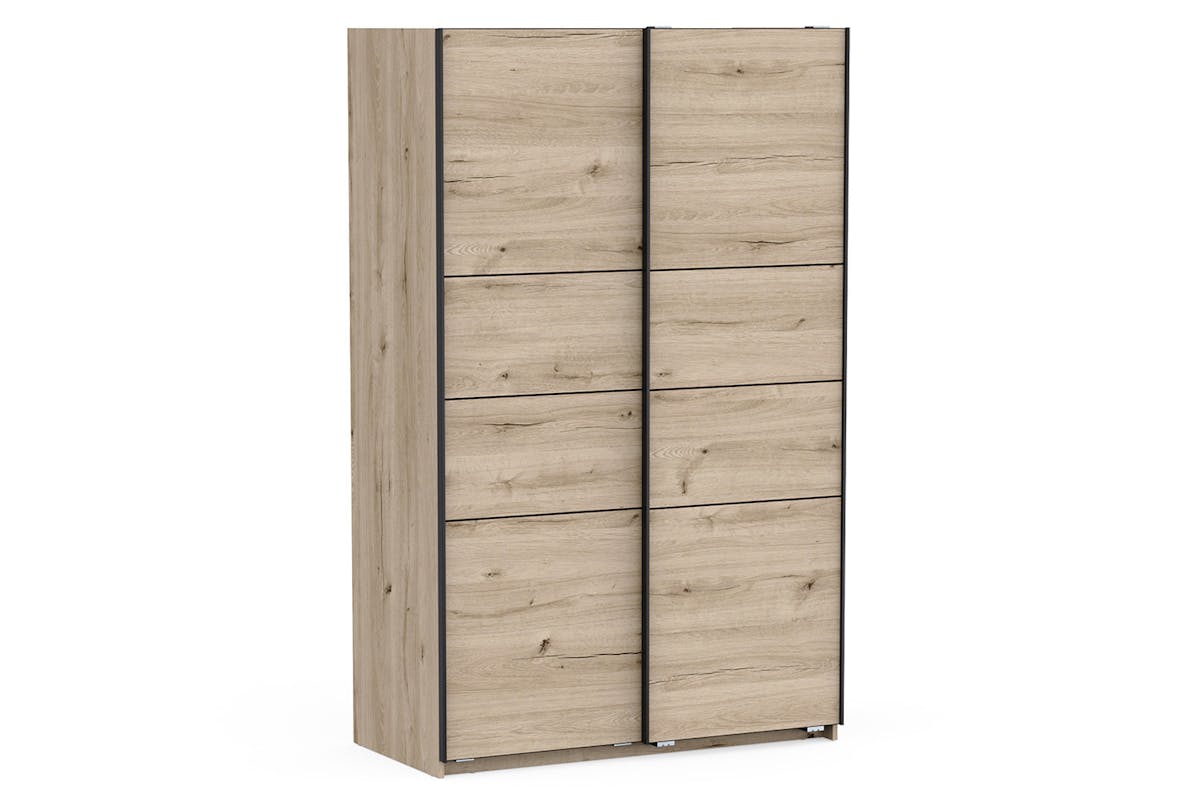 Blokty Sliding Door Wardrobe | 2 Doors | Oak Effect | 1.2m-5