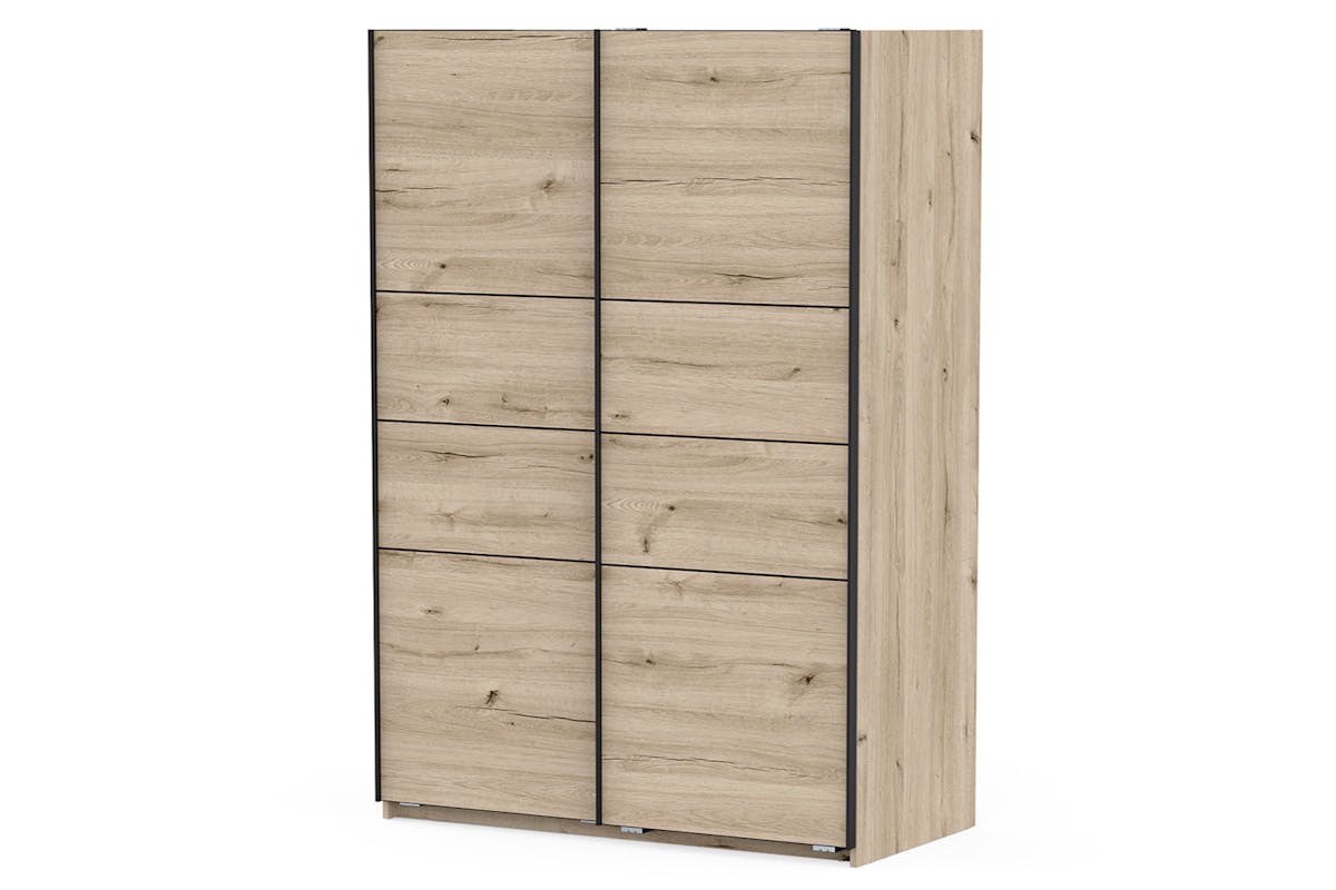 Blokty Sliding Door Wardrobe | 2 Doors | Oak Effect | 1.5 m-4