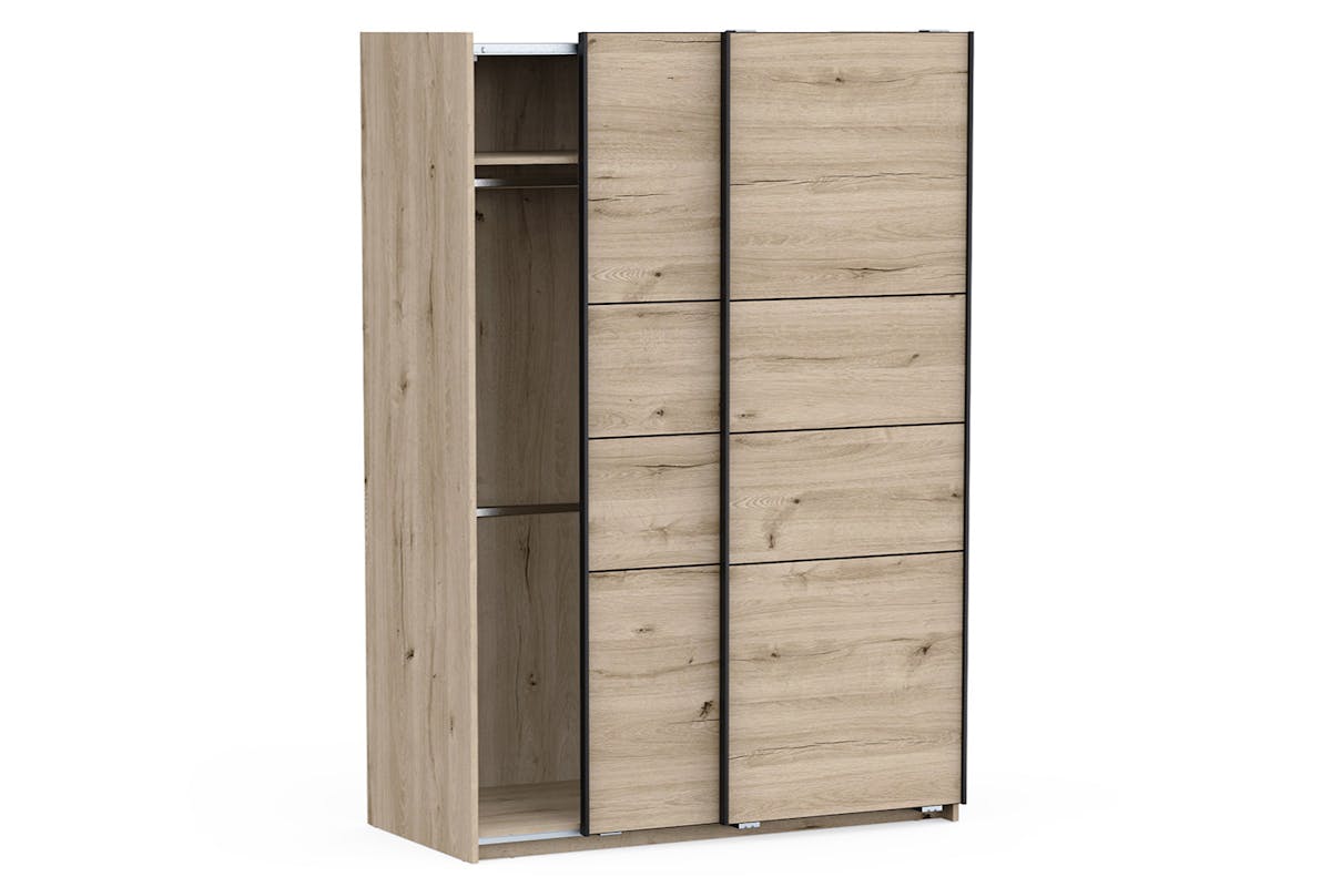 Blokty Sliding Door Wardrobe | 2 Doors | Oak Effect | 1.5 m-6