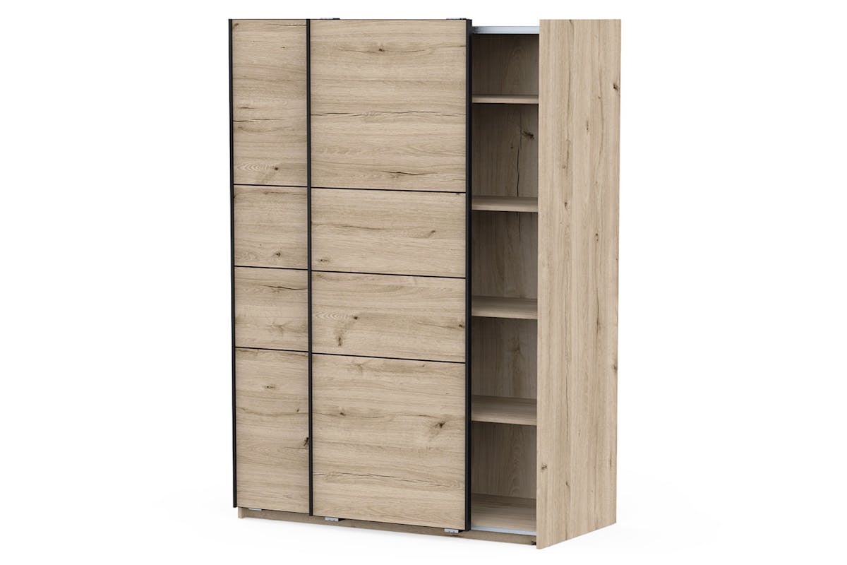 Blokty Sliding Door Wardrobe | 2 Doors | Oak Effect | 1.5 m-7