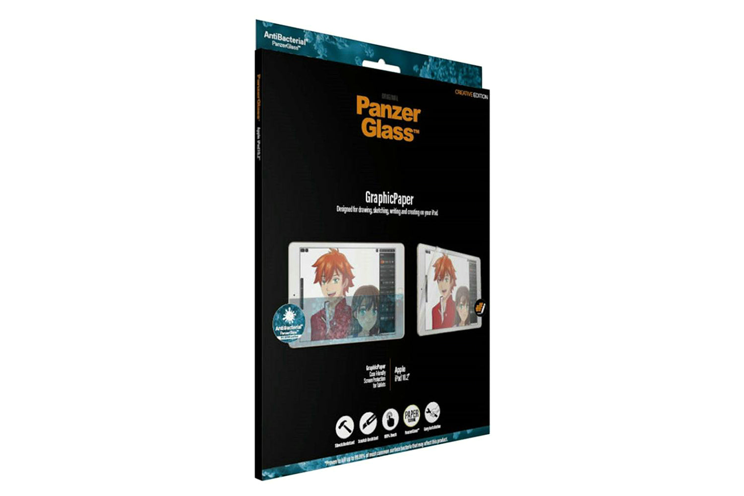 PanzerGlass Graphicpaper Apple iPad 10.2″ Paper Feel Screen Protector Glass-7
