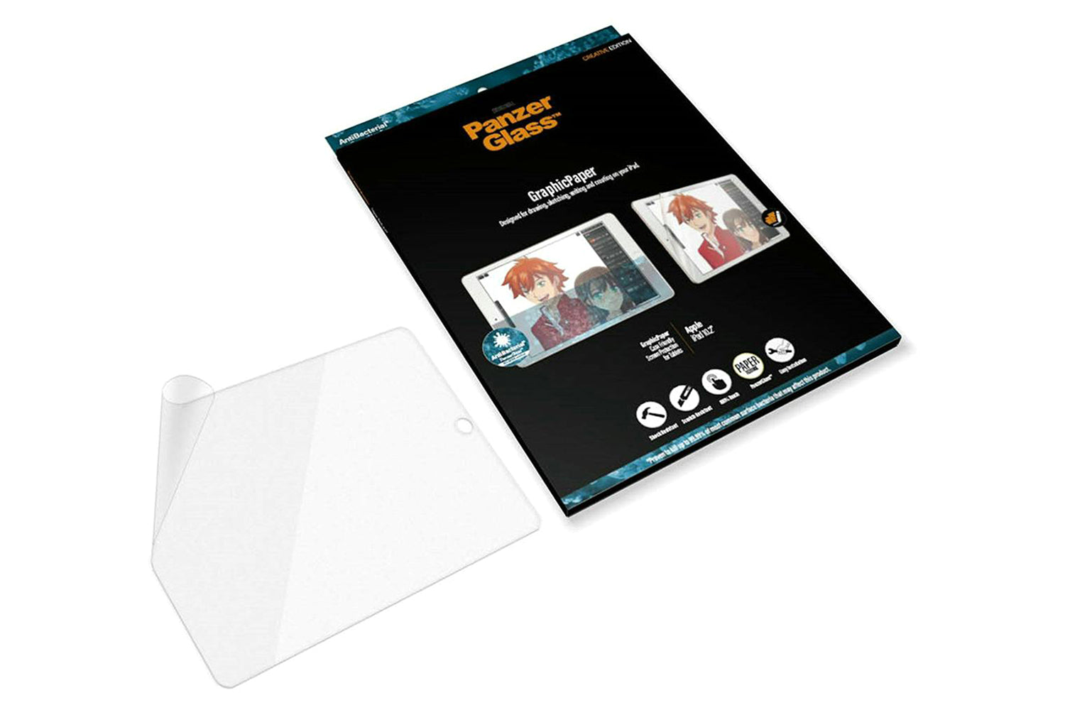 PanzerGlass Graphicpaper Apple iPad 10.2″ Paper Feel Screen Protector Glass-2