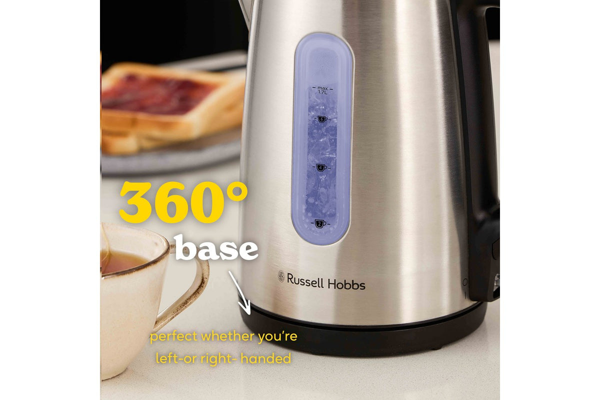 Russell Hobbs 1.7L Classics Illuminated Kettle | 27380 | Brushed Stainless Steel-5
