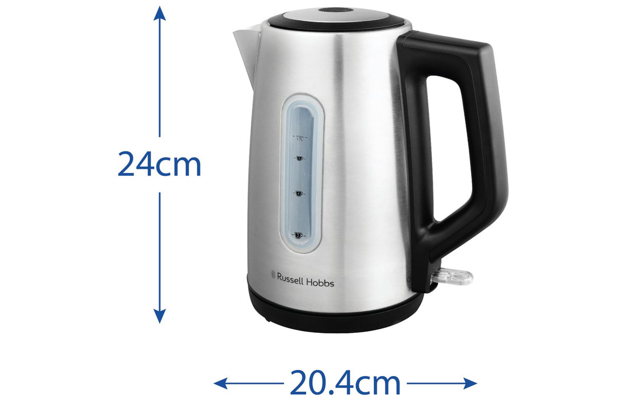 Russell Hobbs 1.7L Classics Illuminated Kettle | 27380 | Brushed Stainless Steel-7