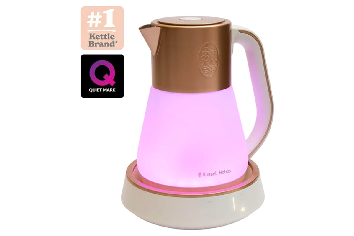 Russell Hobbs 1.7L Calm Kettle | 27450 | White/Copper-3