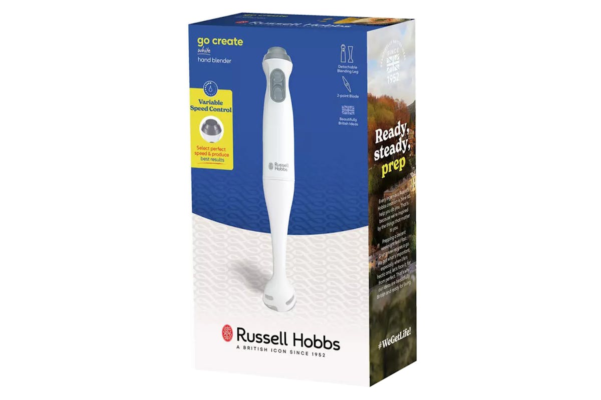 Russell Hobbs Go Create Electric Hand Blender | 27550-10 | White-6