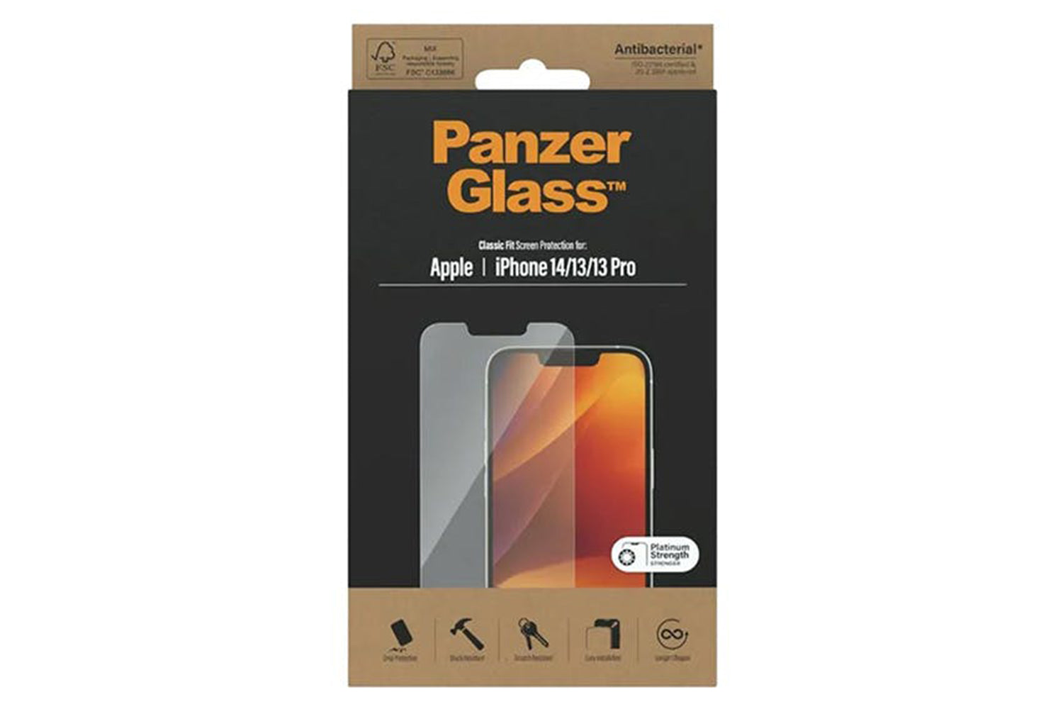 PanzerGlass iPhone 16E/14/13/13 PRO-4