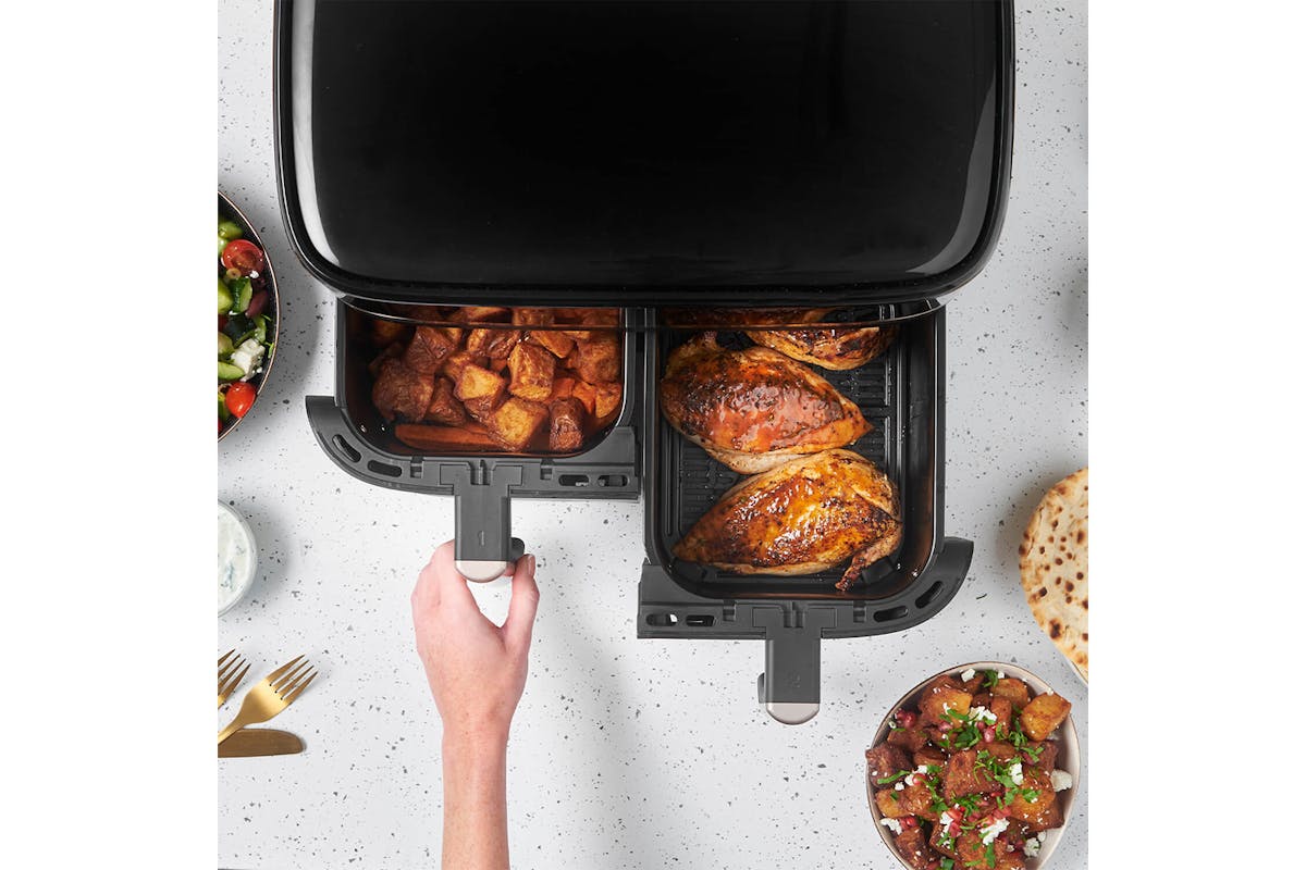 Russell Hobbs 9L Satisfry Dual Basket Air Fryer | 27680 | Black-4