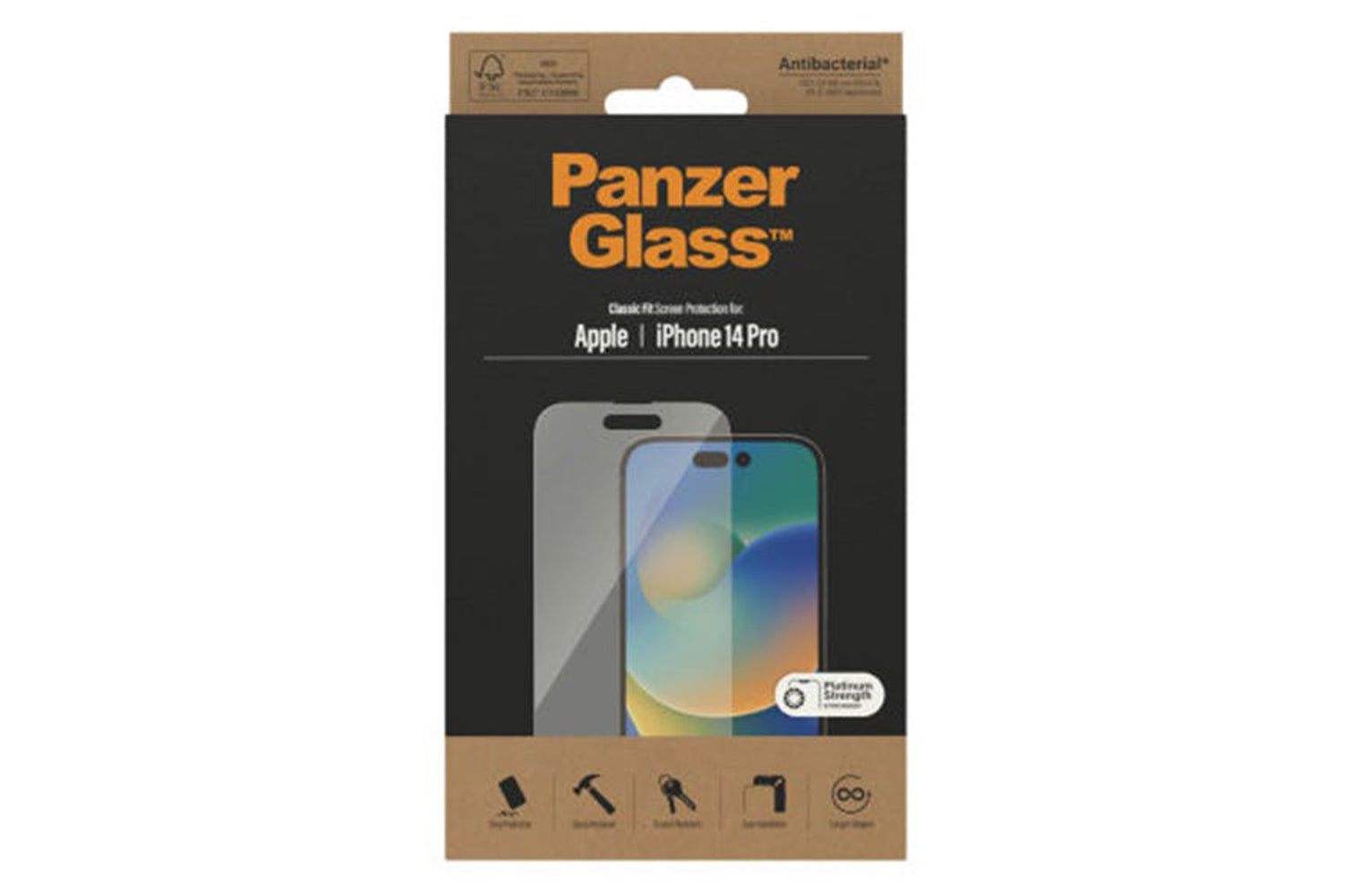 PanzerGlass iPhone 14  Pro Screen Protector-4