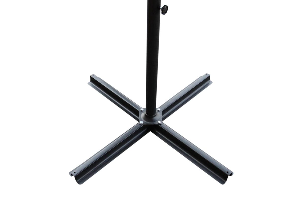 Monstershop Cantilever Parasol & Square Base | Black-10