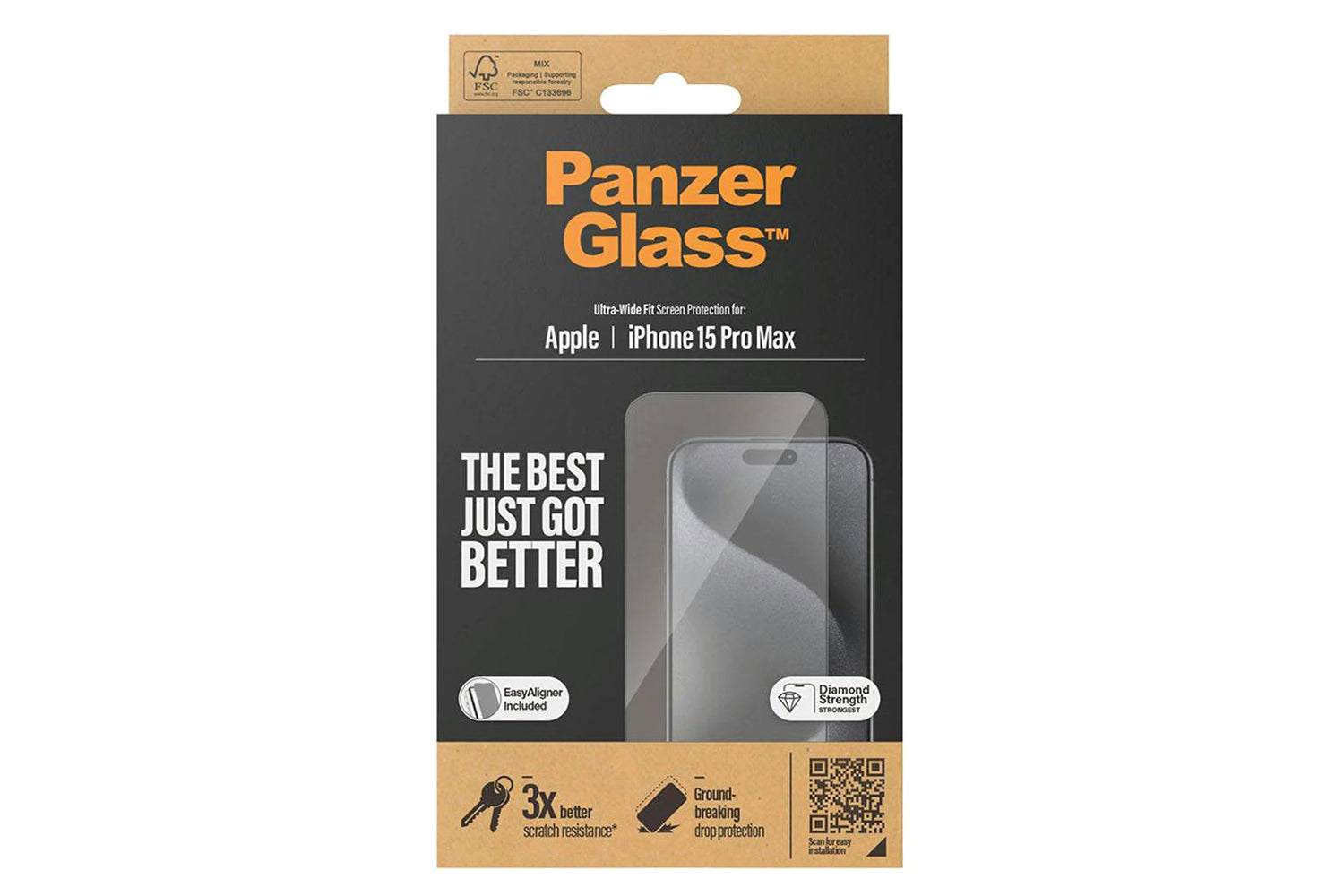 PanzerGlass iPhone 15 Pro Max Screen Protector-5