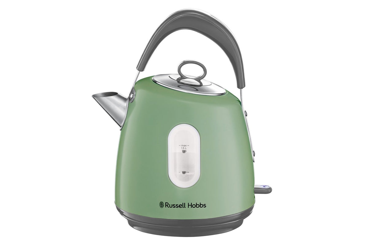 Russell Hobbs 1.5L Stylevia Kettle | 28134 | Sage Green