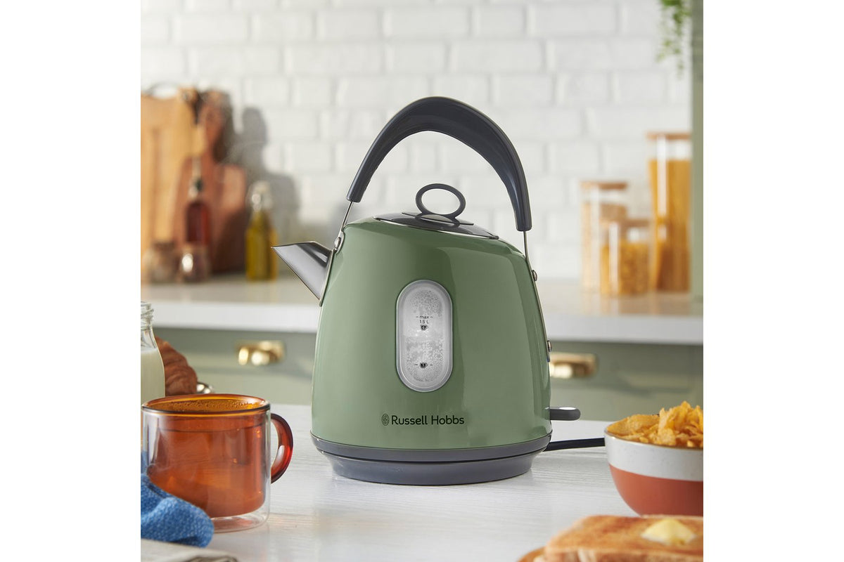 Russell Hobbs 1.5L Stylevia Kettle | 28134 | Sage Green-2