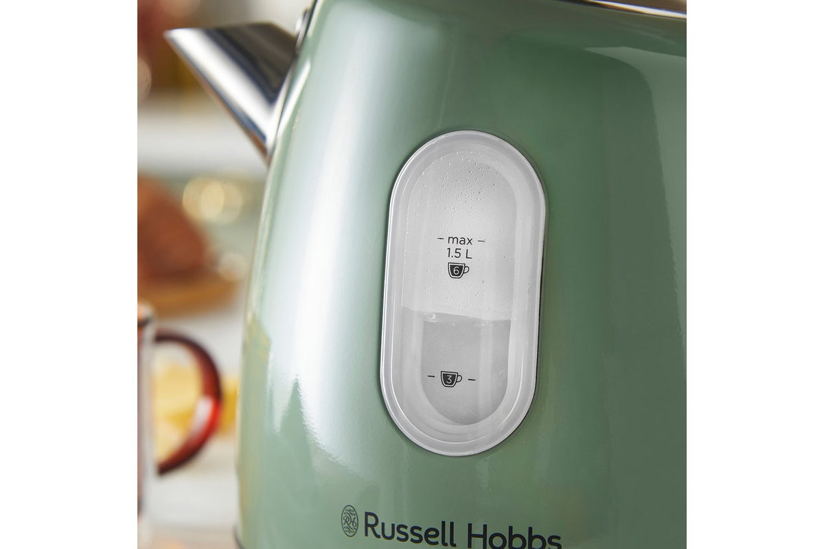 Russell Hobbs 1.5L Stylevia Kettle | 28134 | Sage Green-5