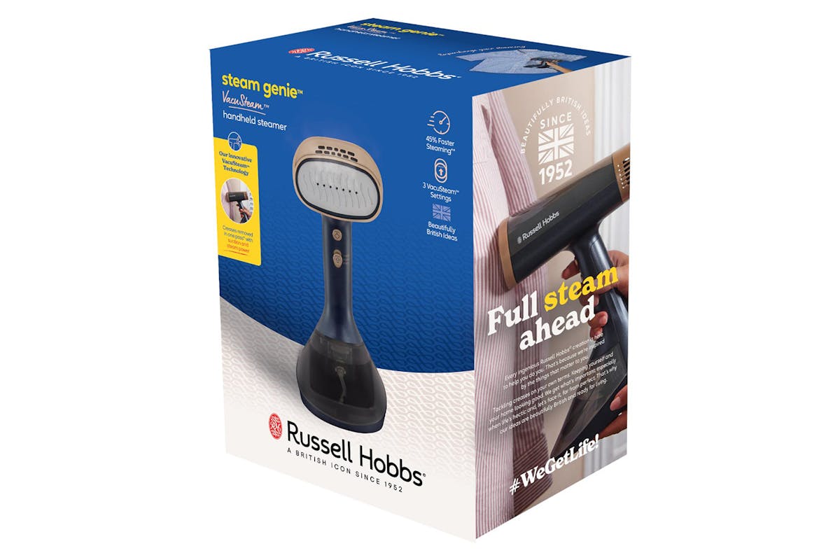 Russell Hobbs Steam Genie VacuSteam Garment Steamer | 28550 | Midnight Blue-8