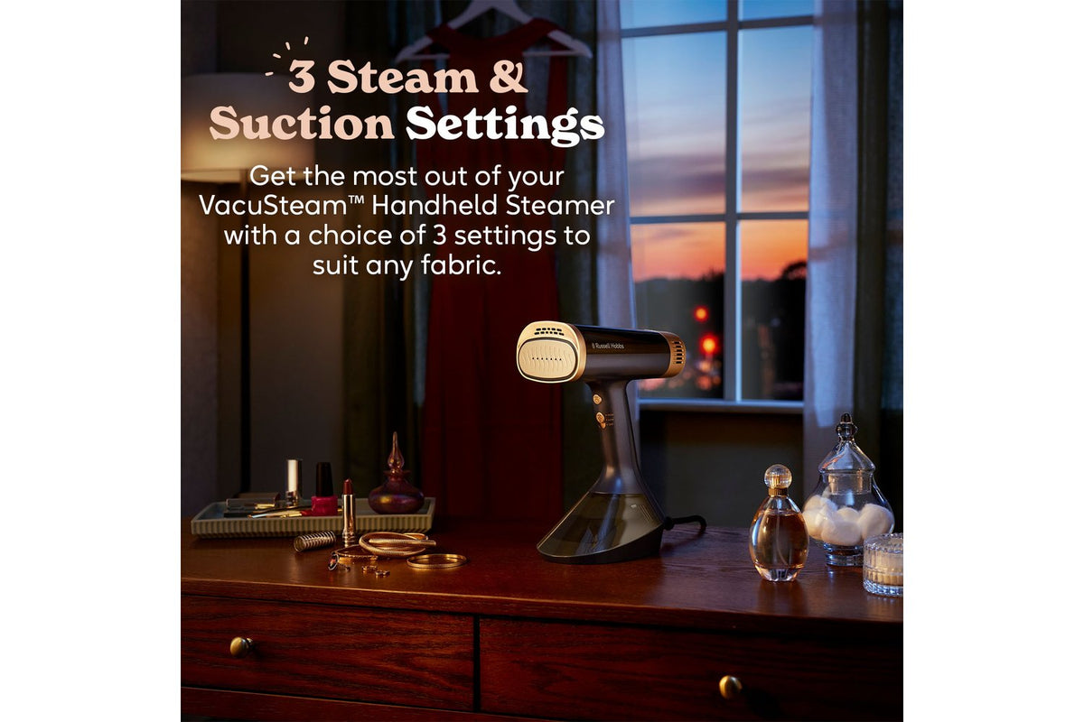 Russell Hobbs Steam Genie VacuSteam Garment Steamer | 28550 | Midnight Blue-3