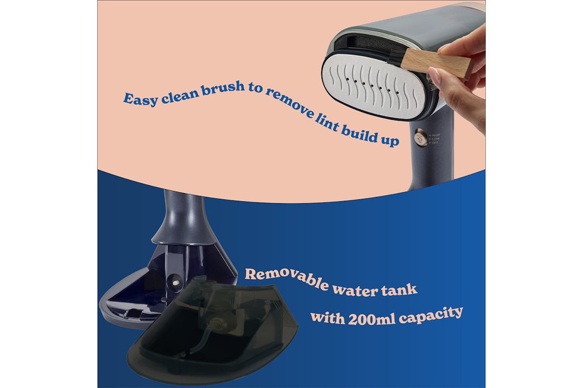Russell Hobbs Steam Genie VacuSteam Garment Steamer | 28550 | Midnight Blue-4