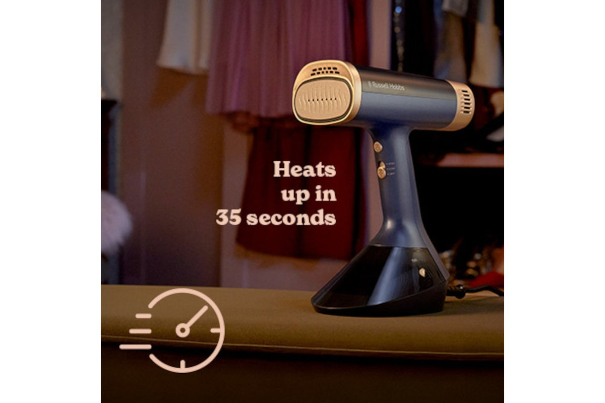 Russell Hobbs Steam Genie VacuSteam Garment Steamer | 28550 | Midnight Blue-5