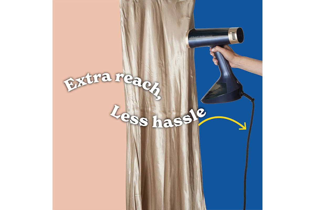 Russell Hobbs Steam Genie VacuSteam Garment Steamer | 28550 | Midnight Blue-7