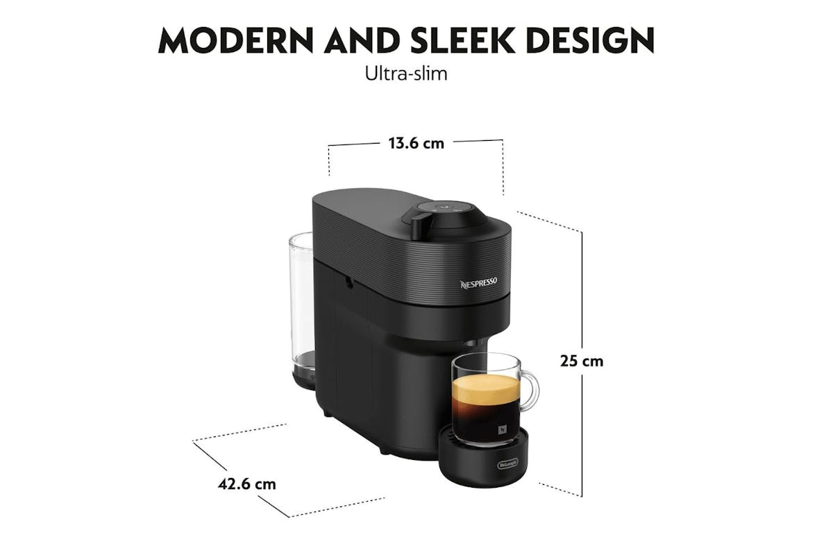 Nespresso Vertuo Pop Coffee Machine Bundle by De'Longhi | ENV90.BAE | Black-6