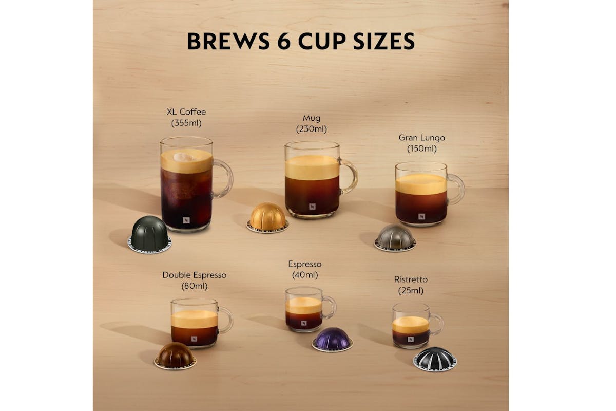 Nespresso Vertuo Pop Coffee Machine Bundle by De'Longhi | ENV90.BAE | Black-4