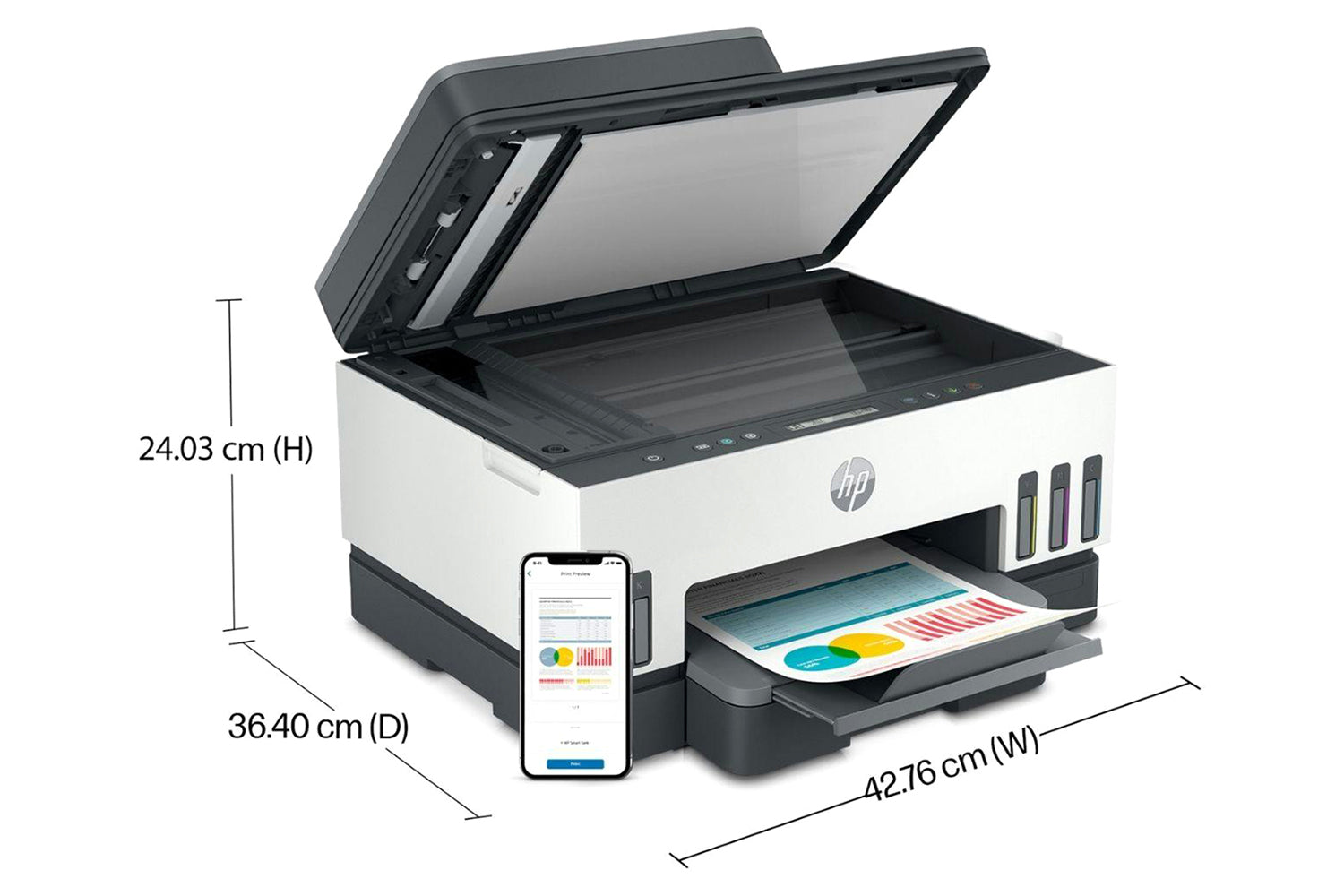 HP Smart Tank 7305 All-in-One Wireless Colour Printer-5
